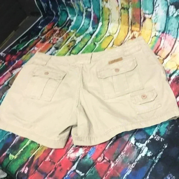 Cabelas plus size 7‎ pocket hiker shorts dark khaki color - Picture 4 of 5